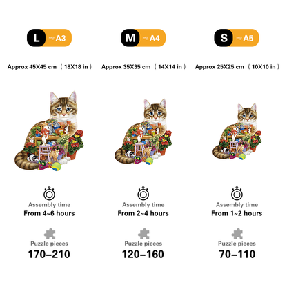 🔥LAST DAY 80% OFF-Cat Labor Jigsaw Puzzle