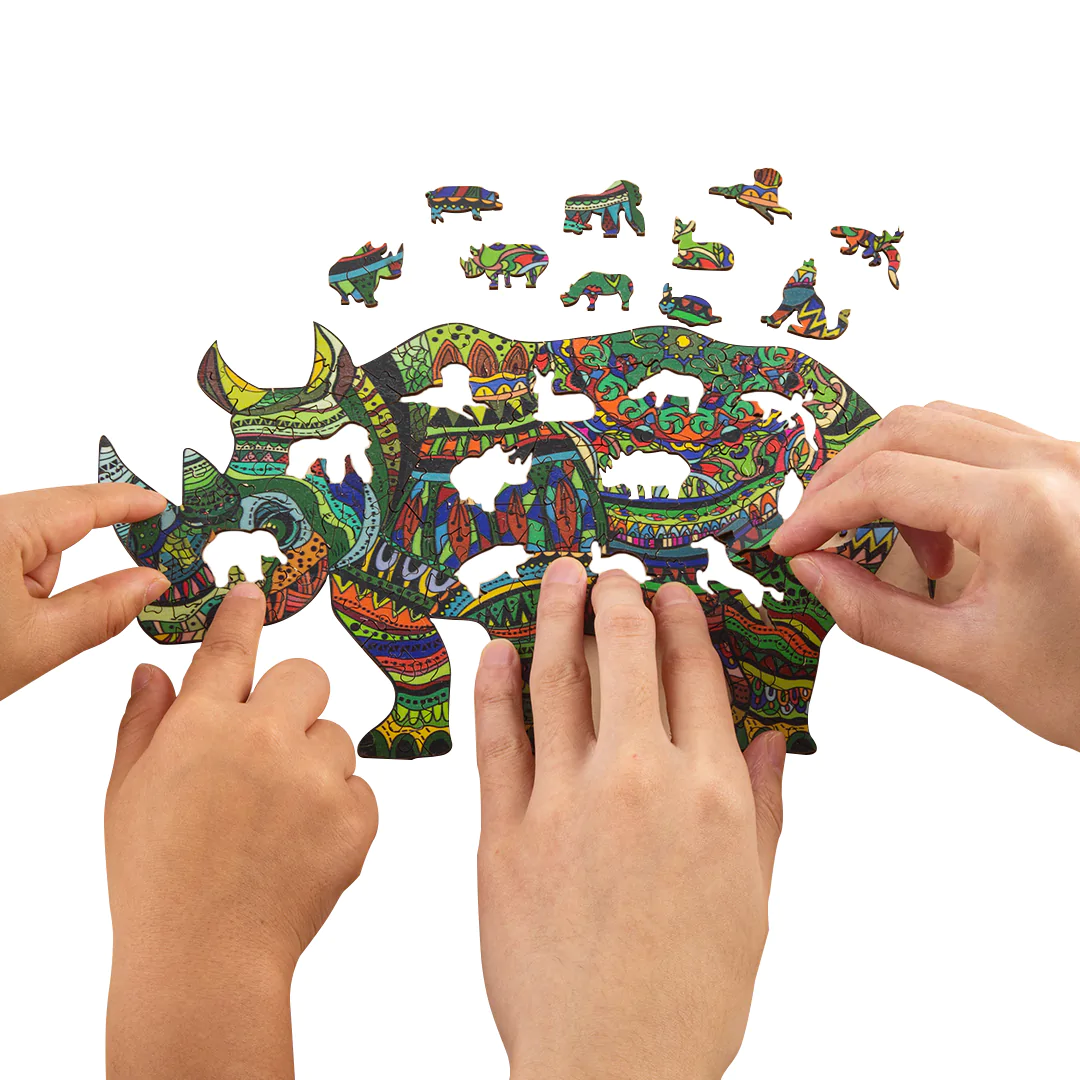 🔥LAST DAY 80% OFF-Green Rhino Puzzle