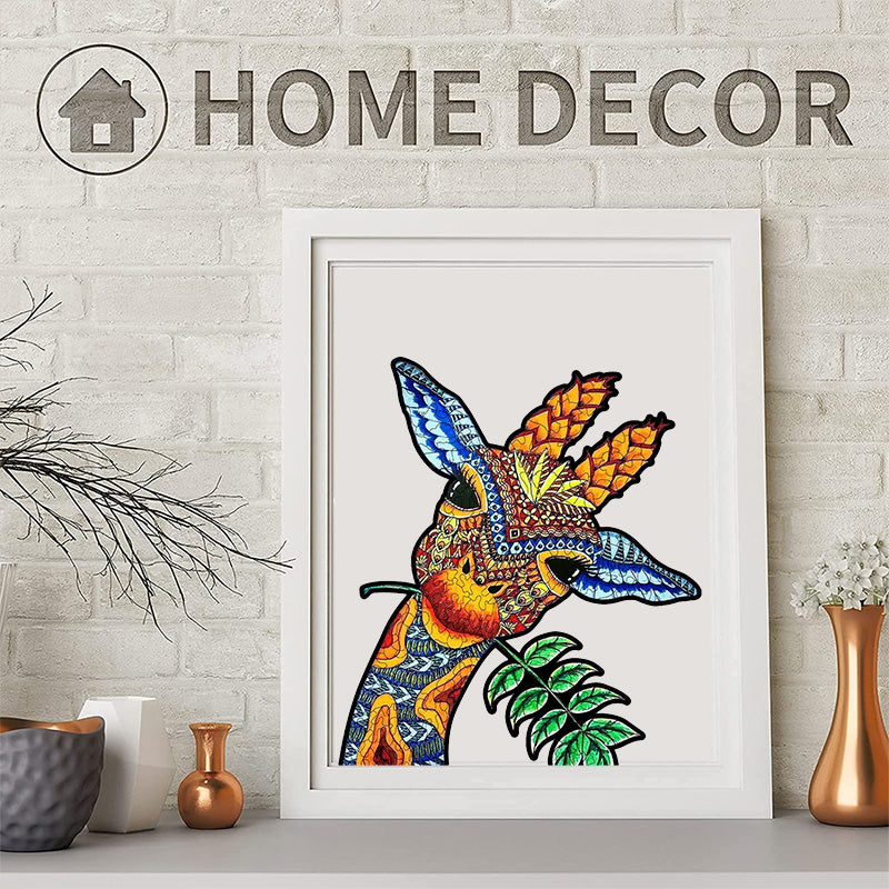 🔥Last Day 82% OFF-Curious Giraffe Jigsaw Puzzle