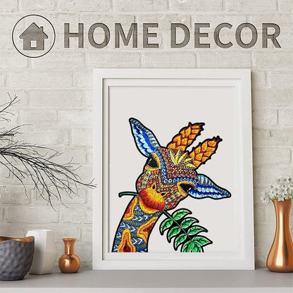 🔥Last Day 82% OFF-Curious Giraffe Jigsaw Puzzle