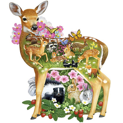 🔥LAST DAY 80% OFF-Sika Deer Home Puzzle